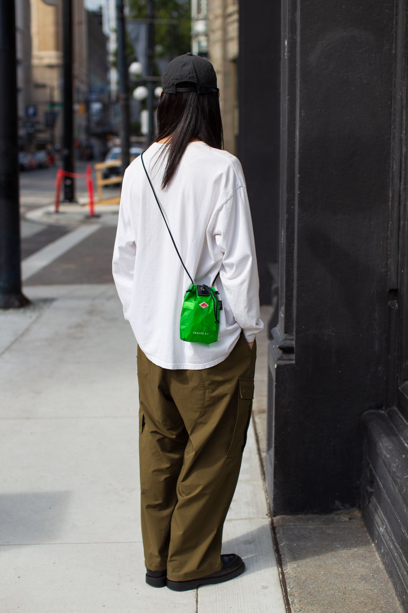 Danton Cordura Cross-body Bag [VANVES 06] - Apple Green