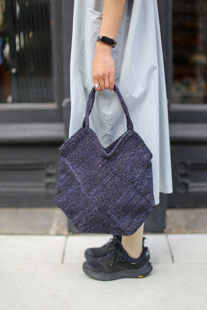 Sophie Digard Handmade Bag - Carbon Blue (S042/13/L/R)