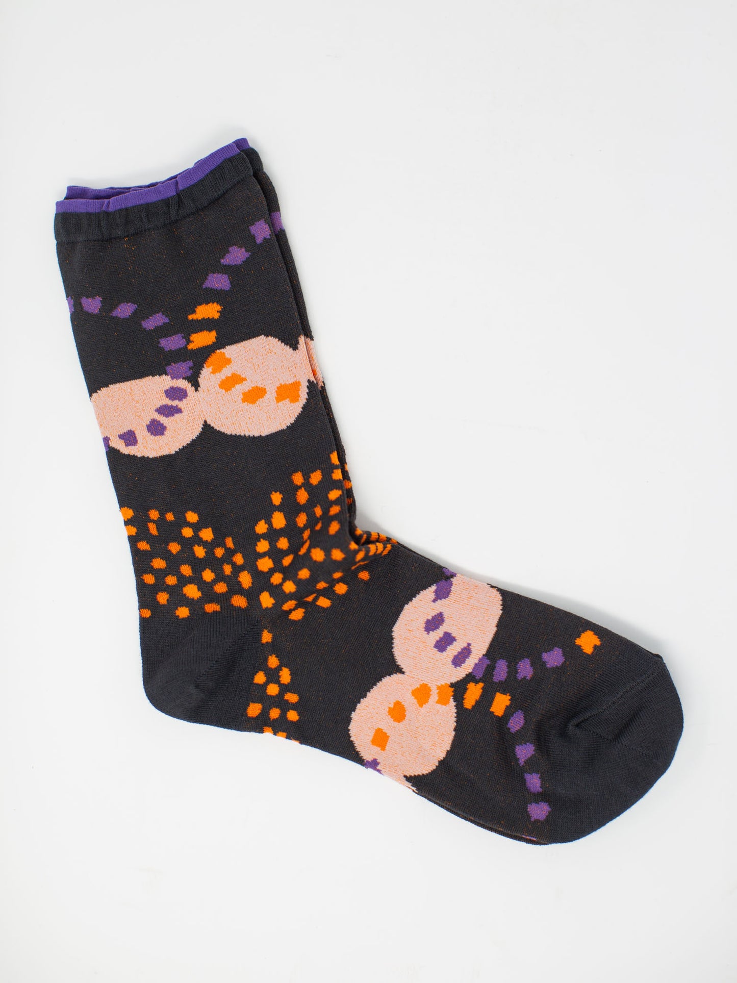 M. & Kyoko Cotton Socks - Charcoal