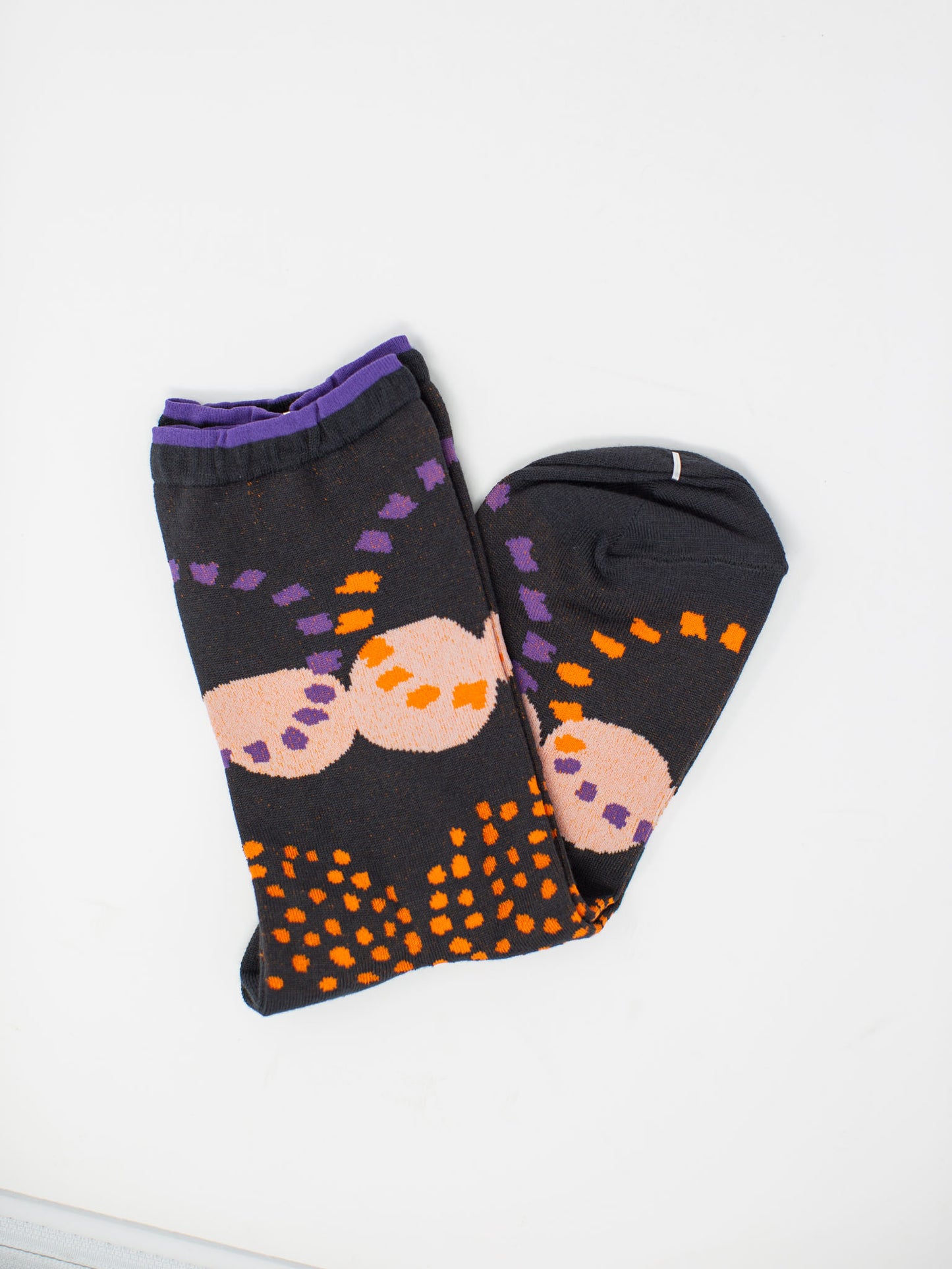 M. & Kyoko Cotton Socks - Charcoal