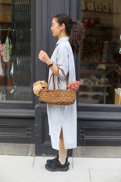 Sophie Digard Handmade Bag - Olive Drab (S284/CR)
