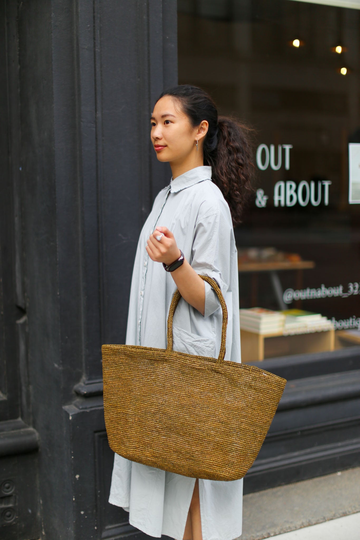 Sophie Digard Handmade Bag - Asparagus (S084/CR)