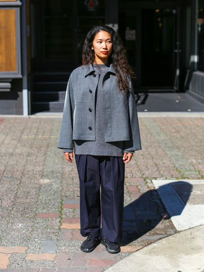Nicholson & Nicholson Romeo Wool Jacket - Heavy Gray