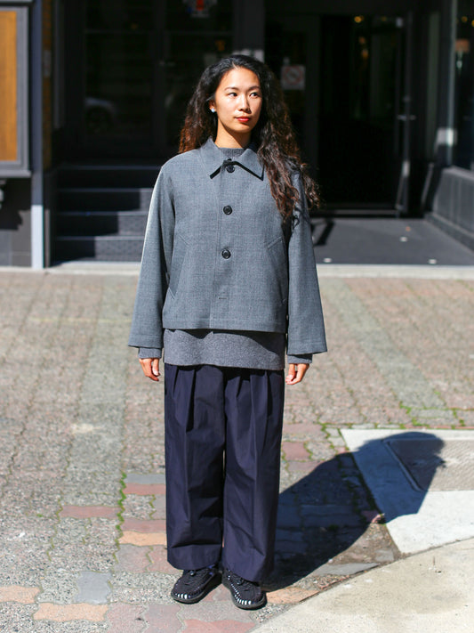 Nicholson & Nicholson Romeo Wool Jacket - Heavy Gray