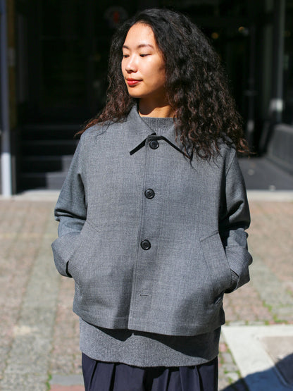 Nicholson & Nicholson Romeo Wool Jacket - Heavy Gray