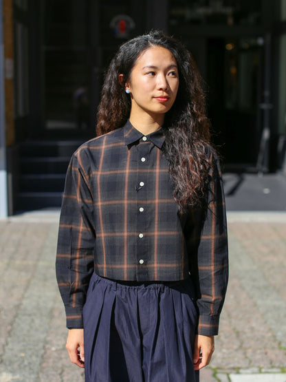 Nicholson & Nicholson Sara Shirt - Brown Check