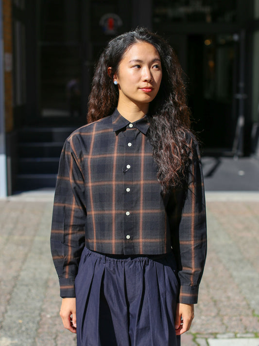 Nicholson & Nicholson Sara Shirt - Brown Check