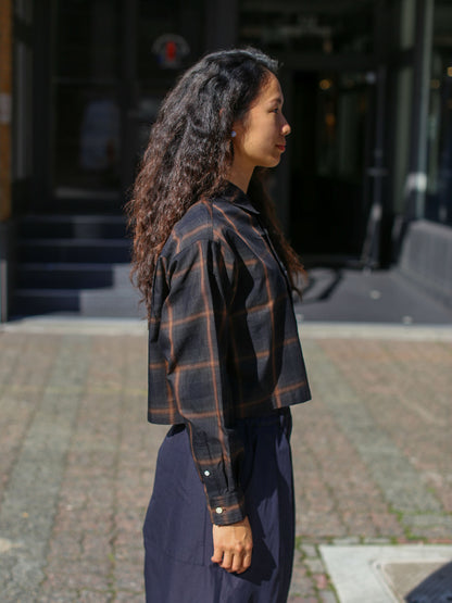 Nicholson & Nicholson Sara Shirt - Brown Check