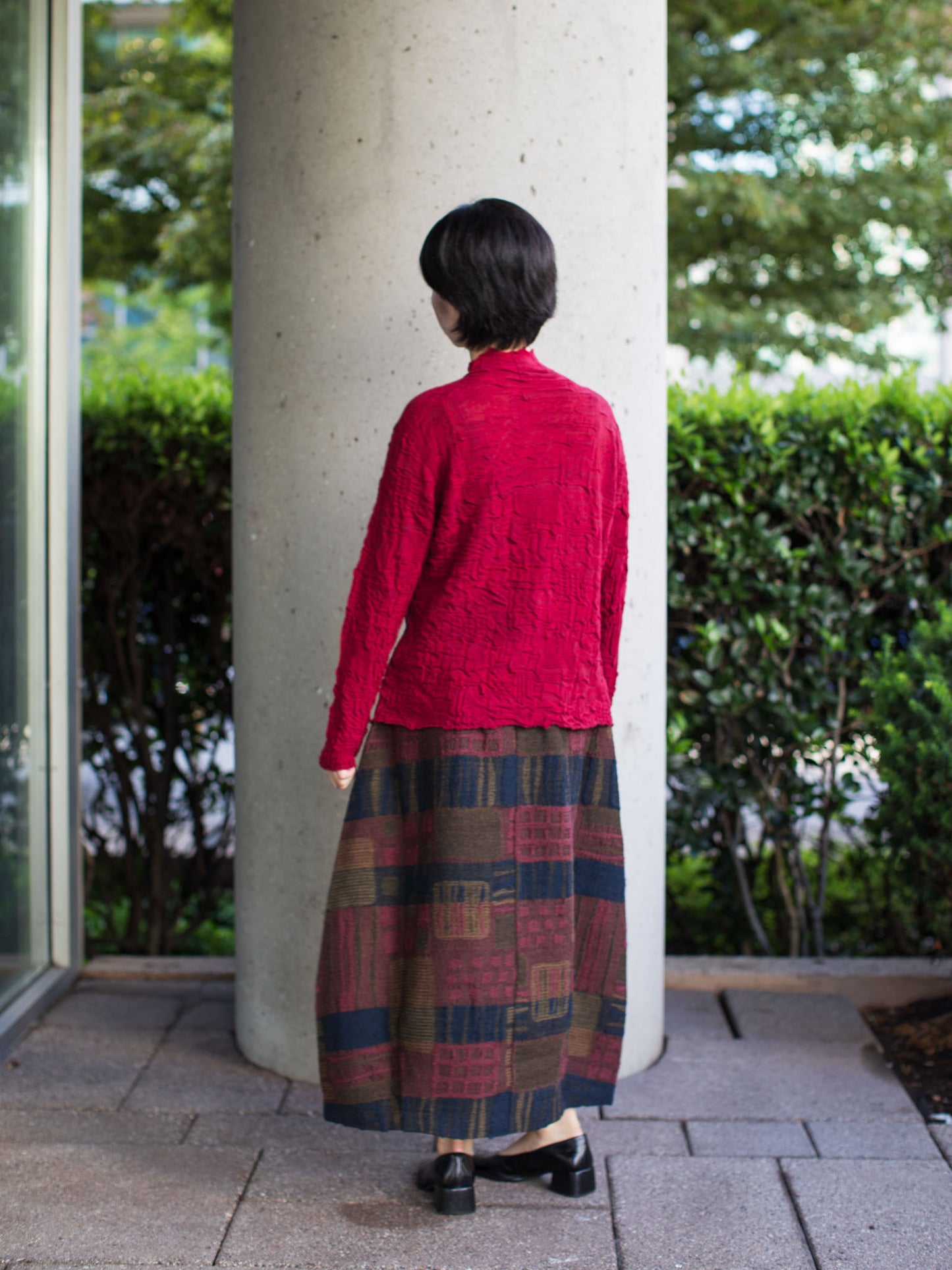 [50% off] M. & Kyoko Knitted Pullover - Red - 1451