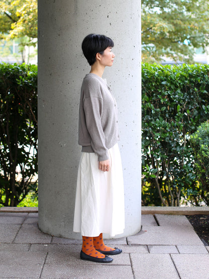 evam eva Wool Lily Cardigan - Silver Sage
