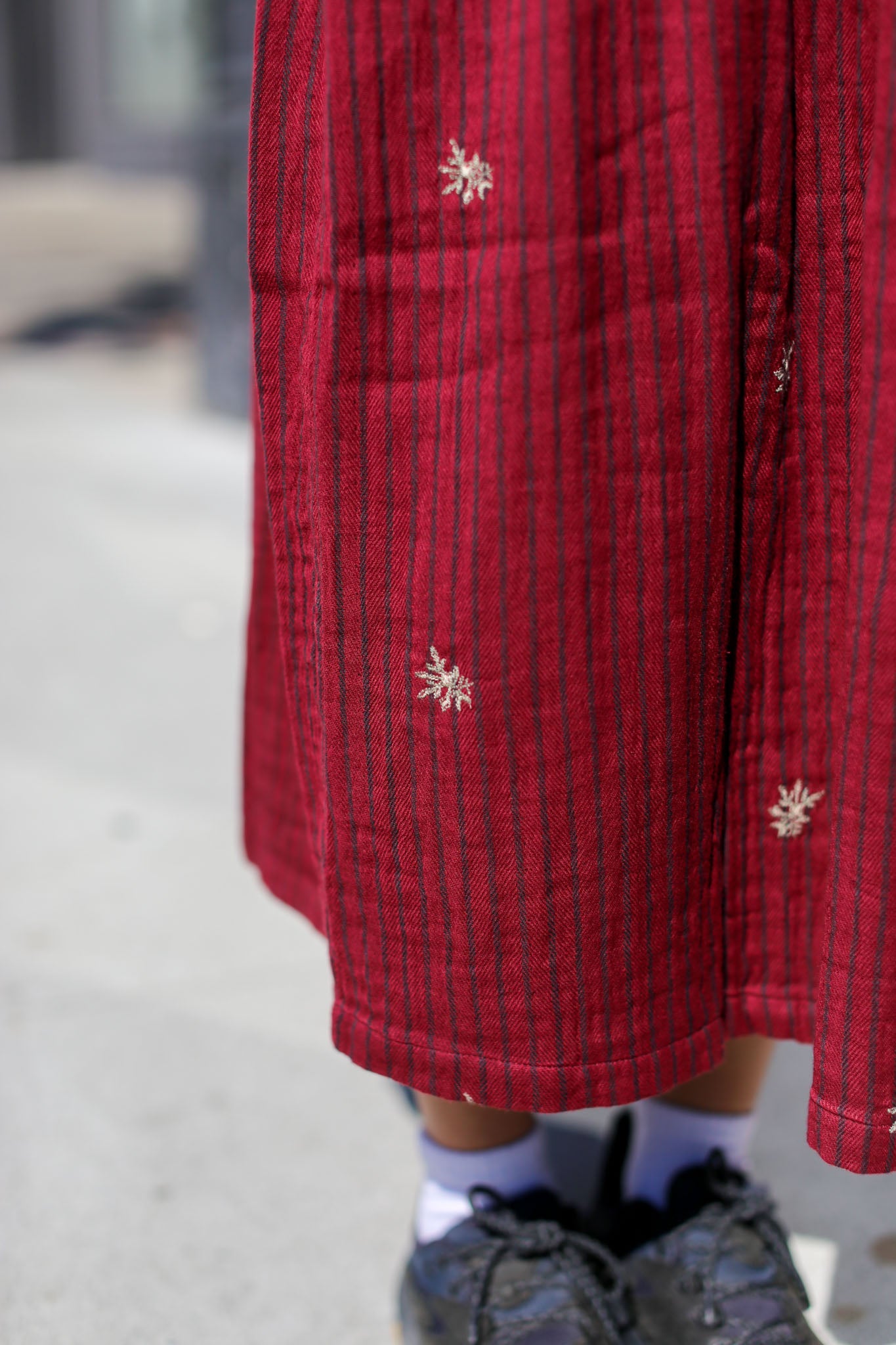 Bsbee Manti Skirt- Combs Cherry