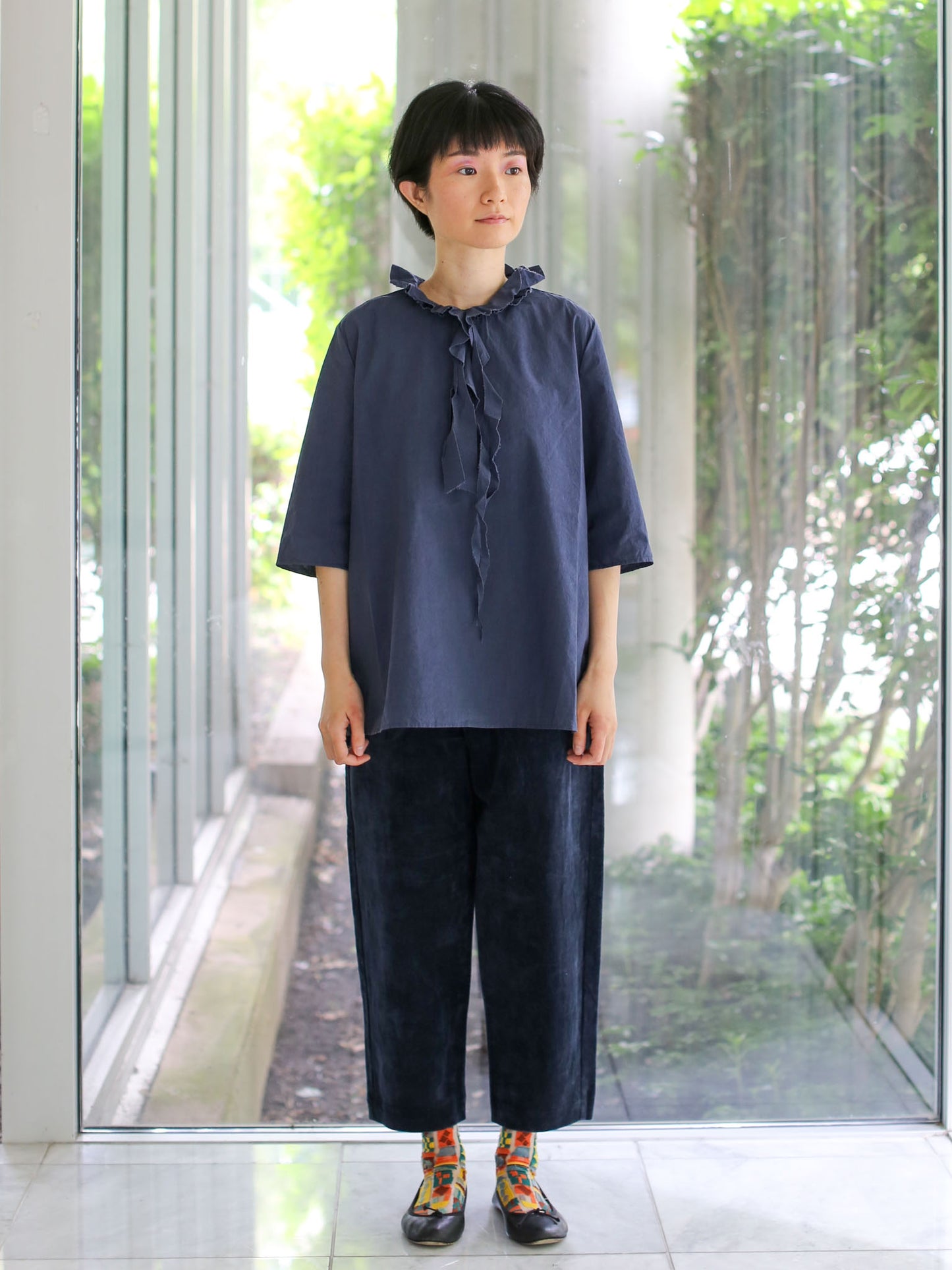 A Punto B Shirt - Soft Blue