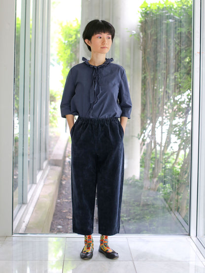 A Punto B Cropped Pants - Navy Blue
