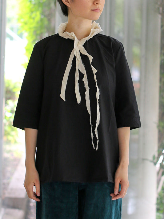 A Punto B Shirt - Black/Natural