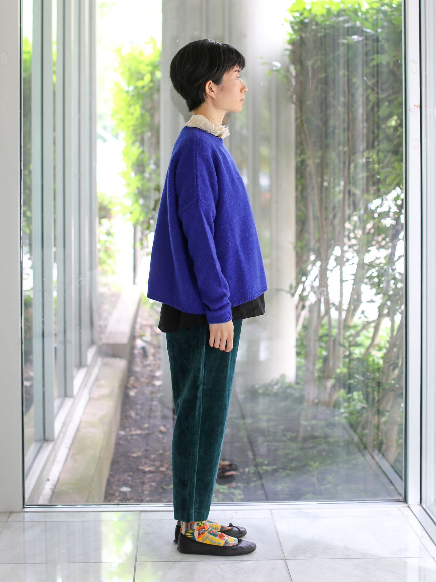 A Punto B Knitwear P1890/TS932 Electric Blue