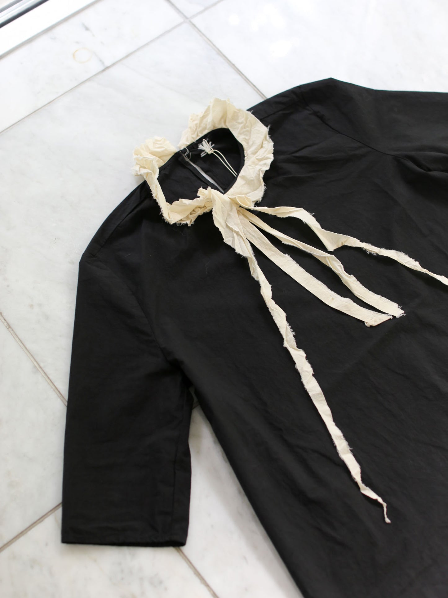 A Punto B Shirt - Black/Natural