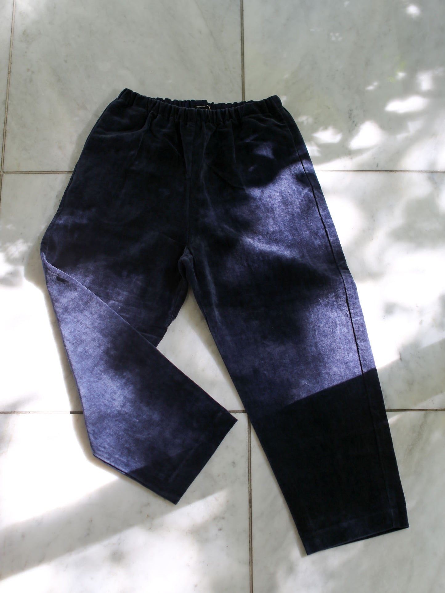 A Punto B Cropped Pants - Navy Blue