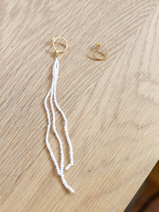 HERMINA ATHENS Cascade Band Earrings - Gold