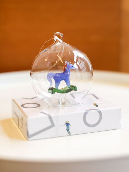 ICHENDORF Milano Glass Ornament for Christmas Tree