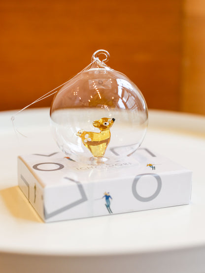 ICHENDORF Milano Glass Ornament for Christmas Tree