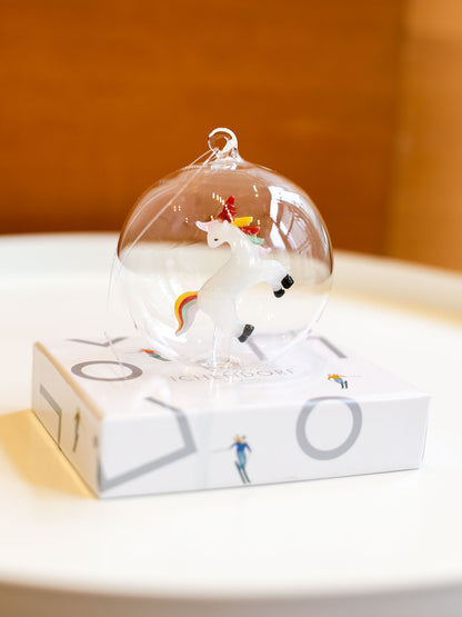 ICHENDORF Milano Glass Ornament for Christmas Tree