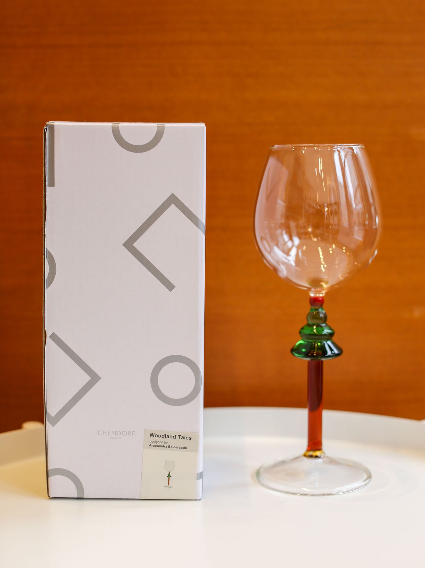 ICHENDORF Milano Christmas Tree Wine Glass / Champagne Flute [2025 Holiday Collection]