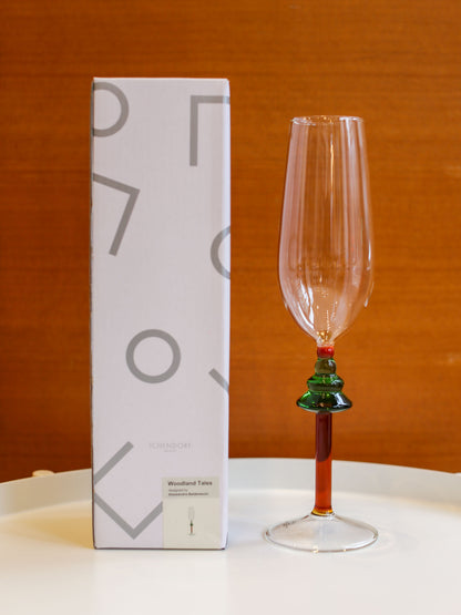 ICHENDORF Milano Christmas Tree Wine Glass / Champagne Flute [2025 Holiday Collection]