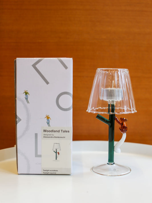 ICHENDORF Milano Squirrel Tealight Candle Holder [2025 Holiday Collection]