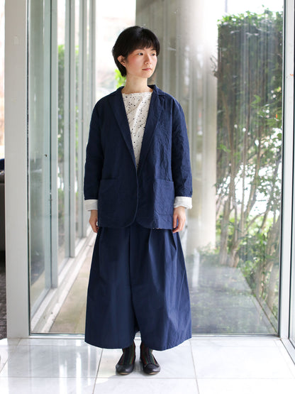 Apuntob Crinkled Jacket - Abisso