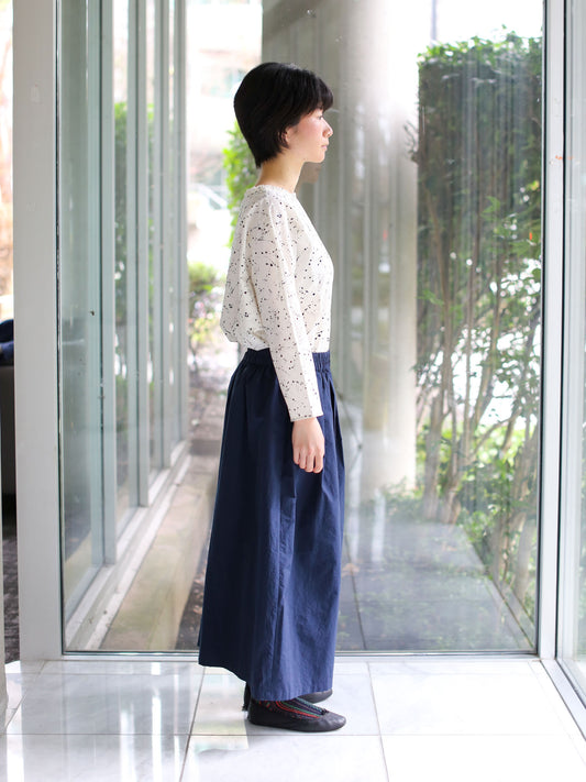 Apuntob Pleated Wide Pants - Abisso