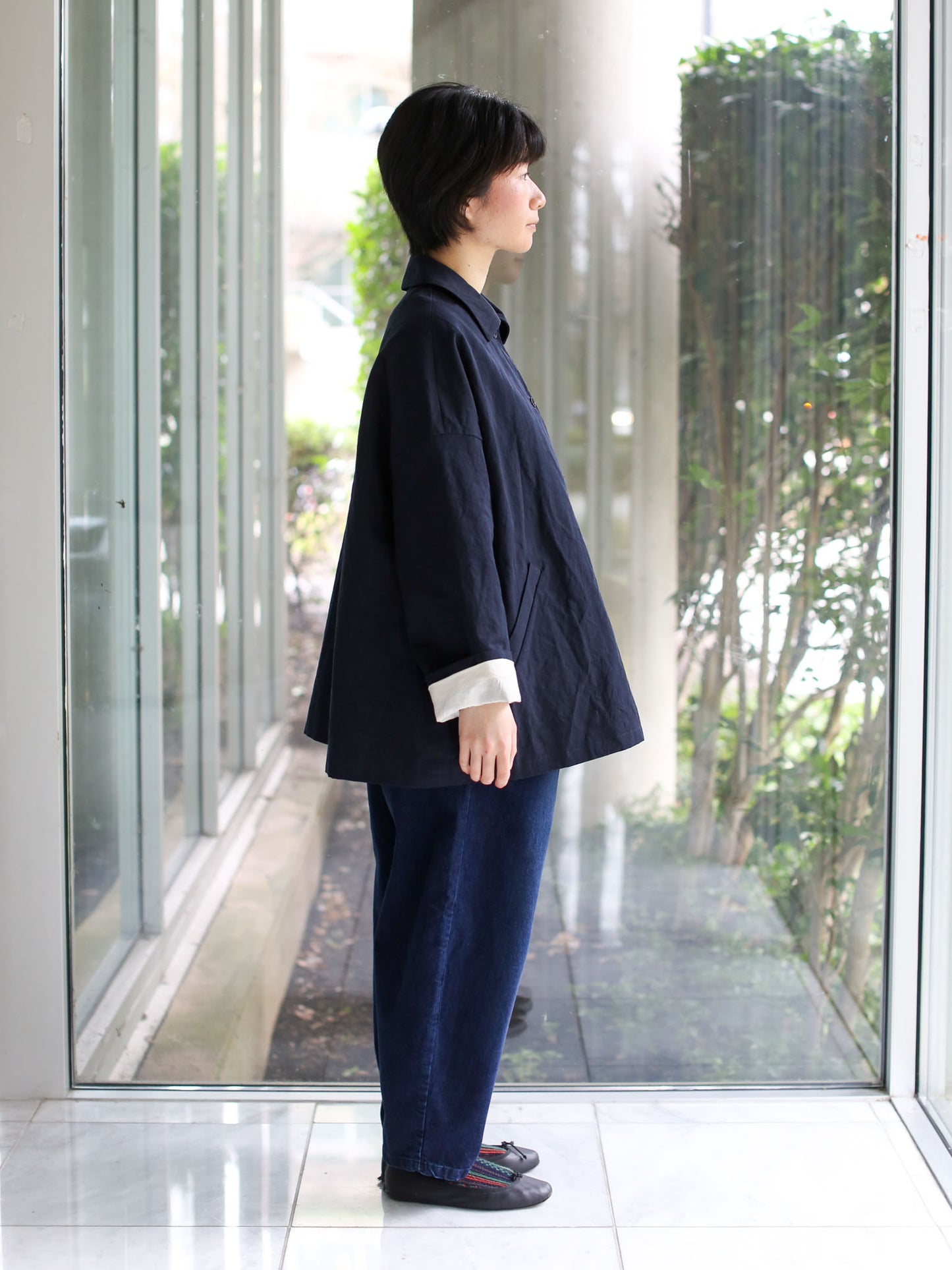 Apuntob Jacket with Hood - Abisso