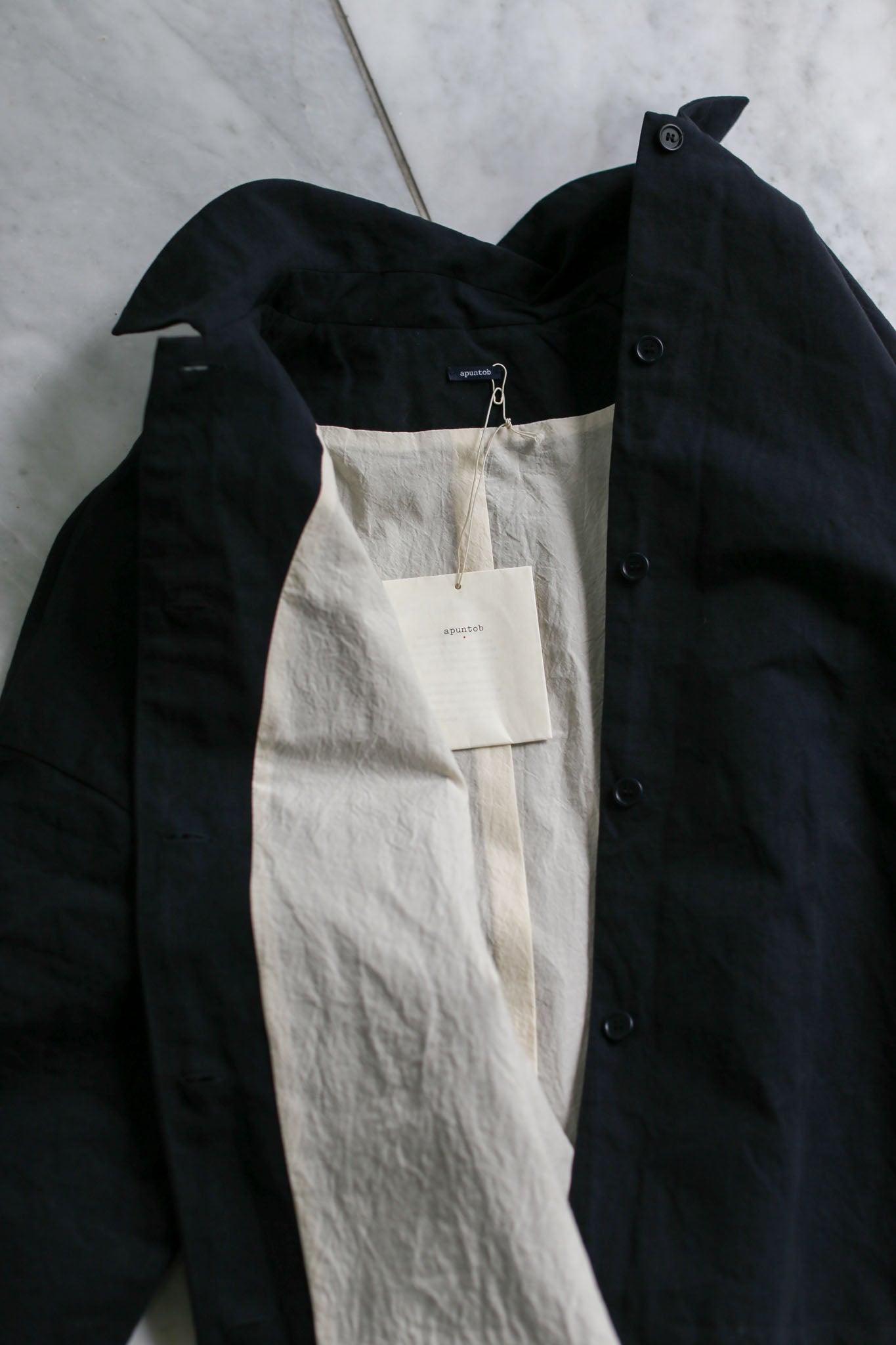 Apuntob Jacket with Hood - Abisso