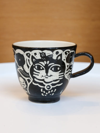 Misao Yajima Kakiotoshi Mug - No.6 (矢島操)