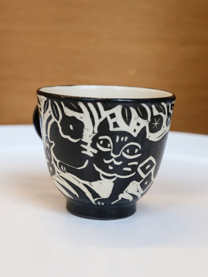 Misao Yajima Kakiotoshi Mug - No.8 (矢島操)