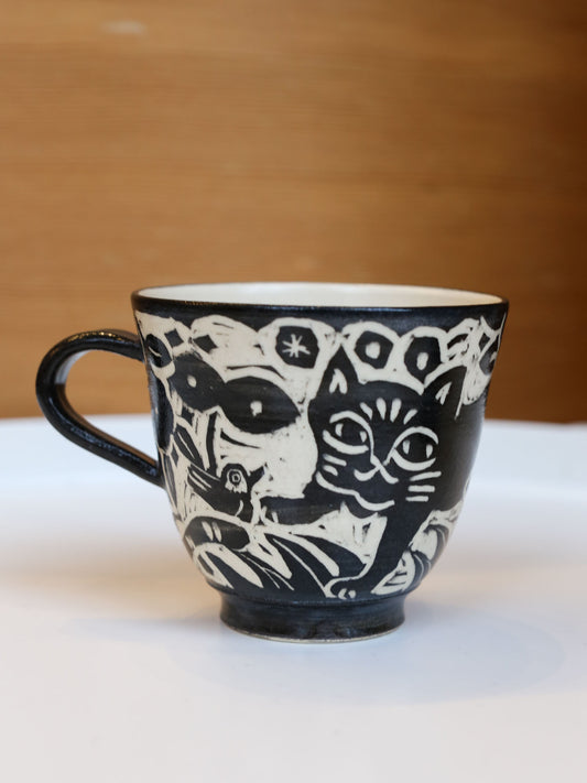 Misao Yajima Kakiotoshi Mug - No.17 (矢島操)