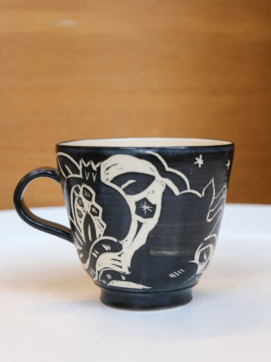 Misao Yajima Kakiotoshi Mug - No.20 (矢島操)