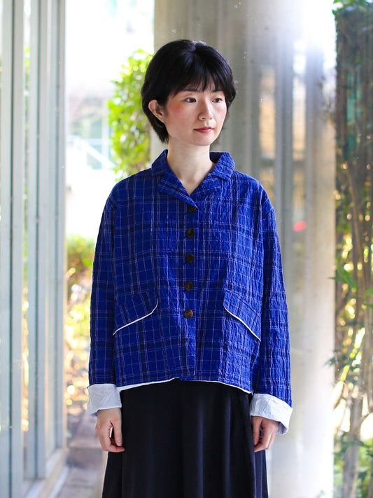 Hannoh Wessel Jacket Juliana - Blue Check