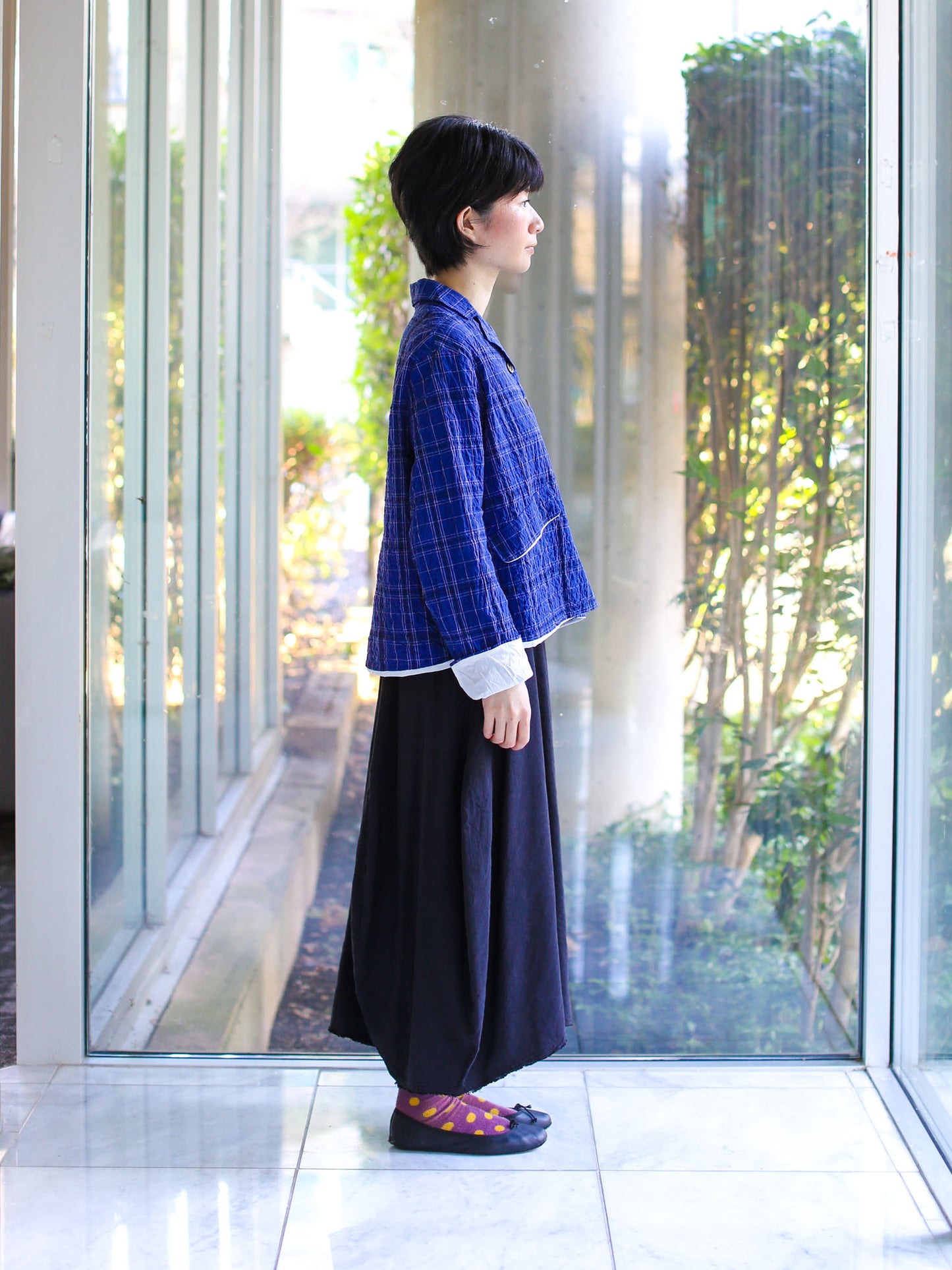 Hannoh Wessel Jacket Juliana - Blue Check