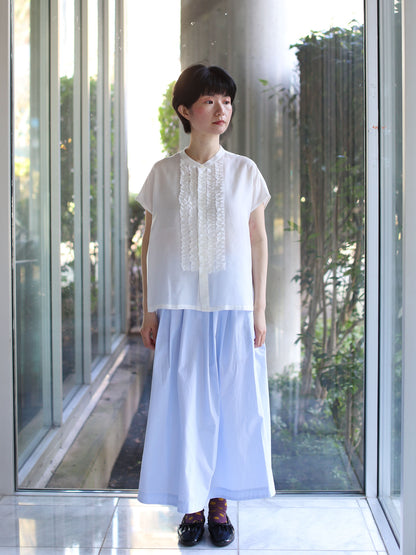 Nicholson & Nicholson Mira-W Skirt - Sax Check