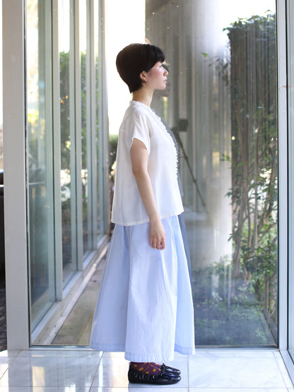 Nicholson & Nicholson Mira-W Skirt - Sax Check