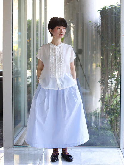 Nicholson & Nicholson Mira-W Skirt - Sax Check