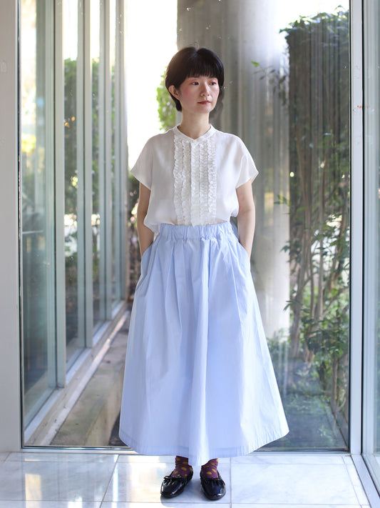 Nicholson & Nicholson Mira-W Skirt - Sax Check