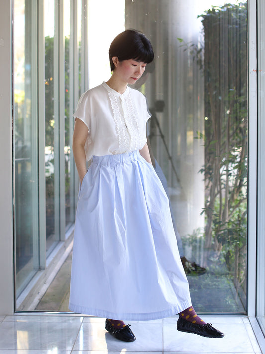 Nicholson & Nicholson Mira-W Skirt - Sax Check