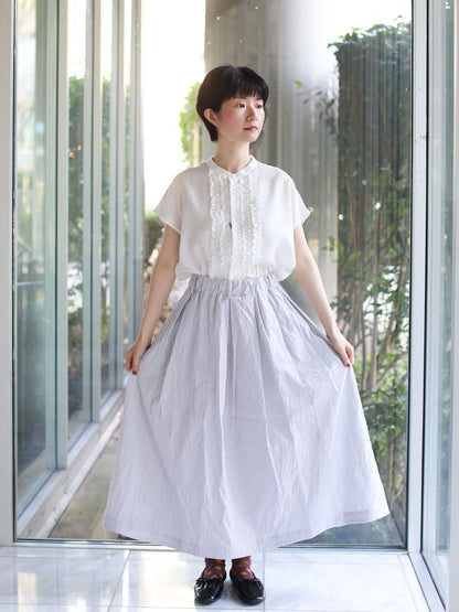 Nicholson & Nicholson Mira-CC Skirt - Grey Stripe