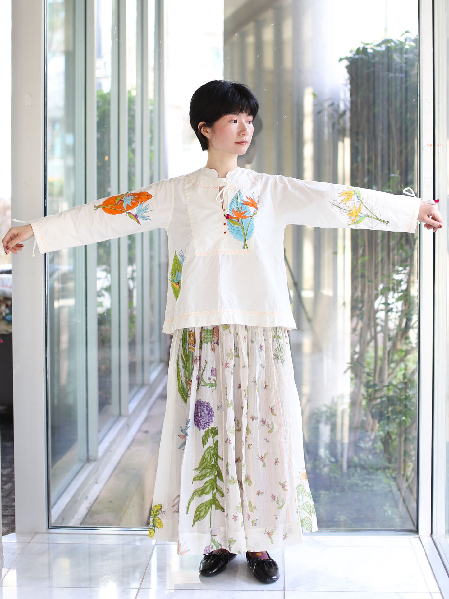 Injiri Herbarium Blouse - 115