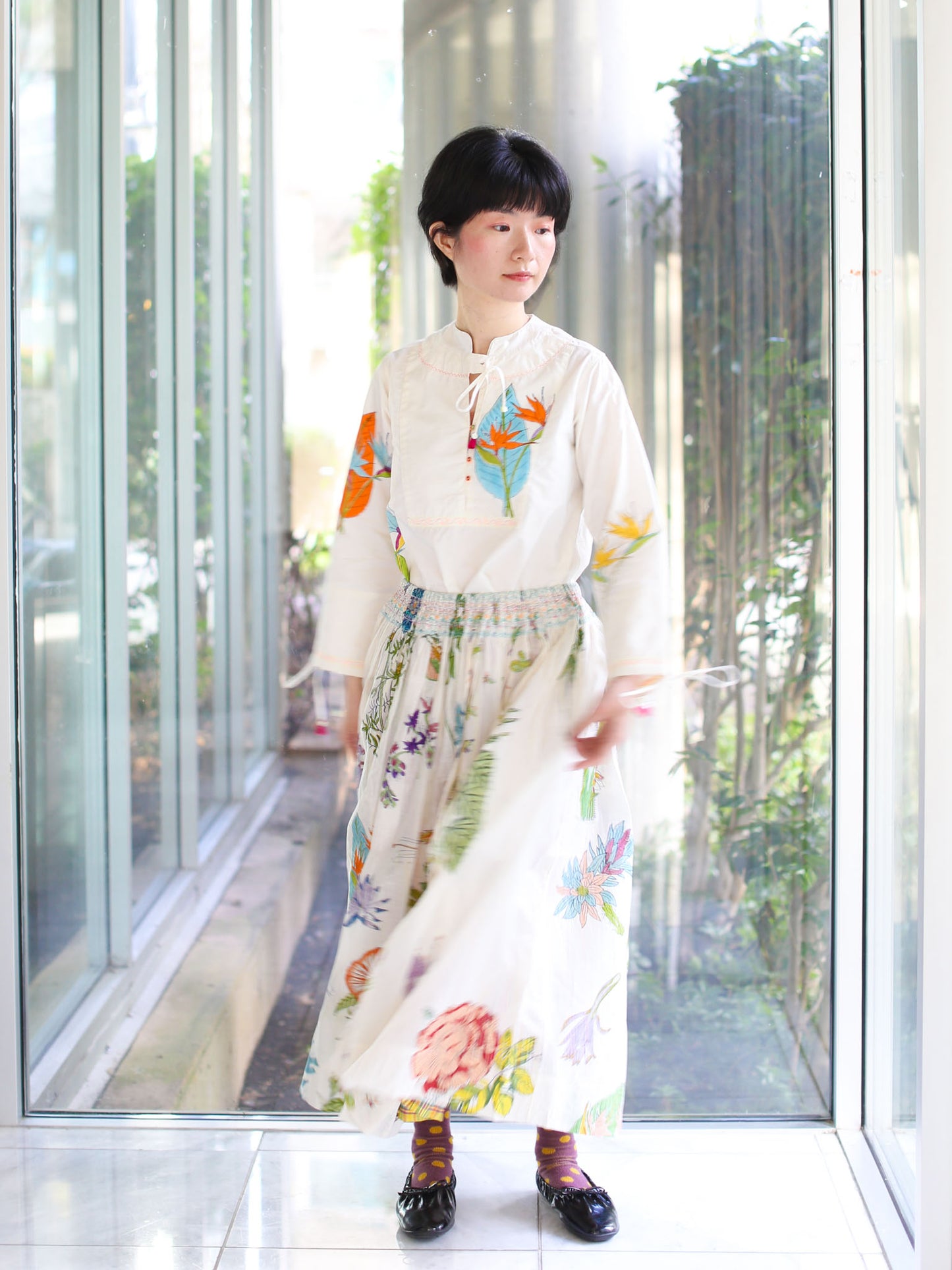Injiri Herbarium Skirt - 133