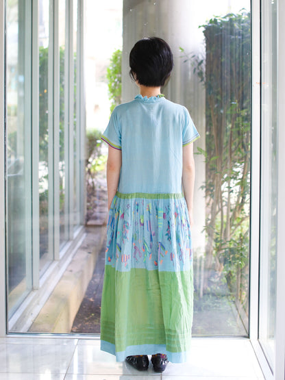 Injiri Herbarium Blue Dress - 14