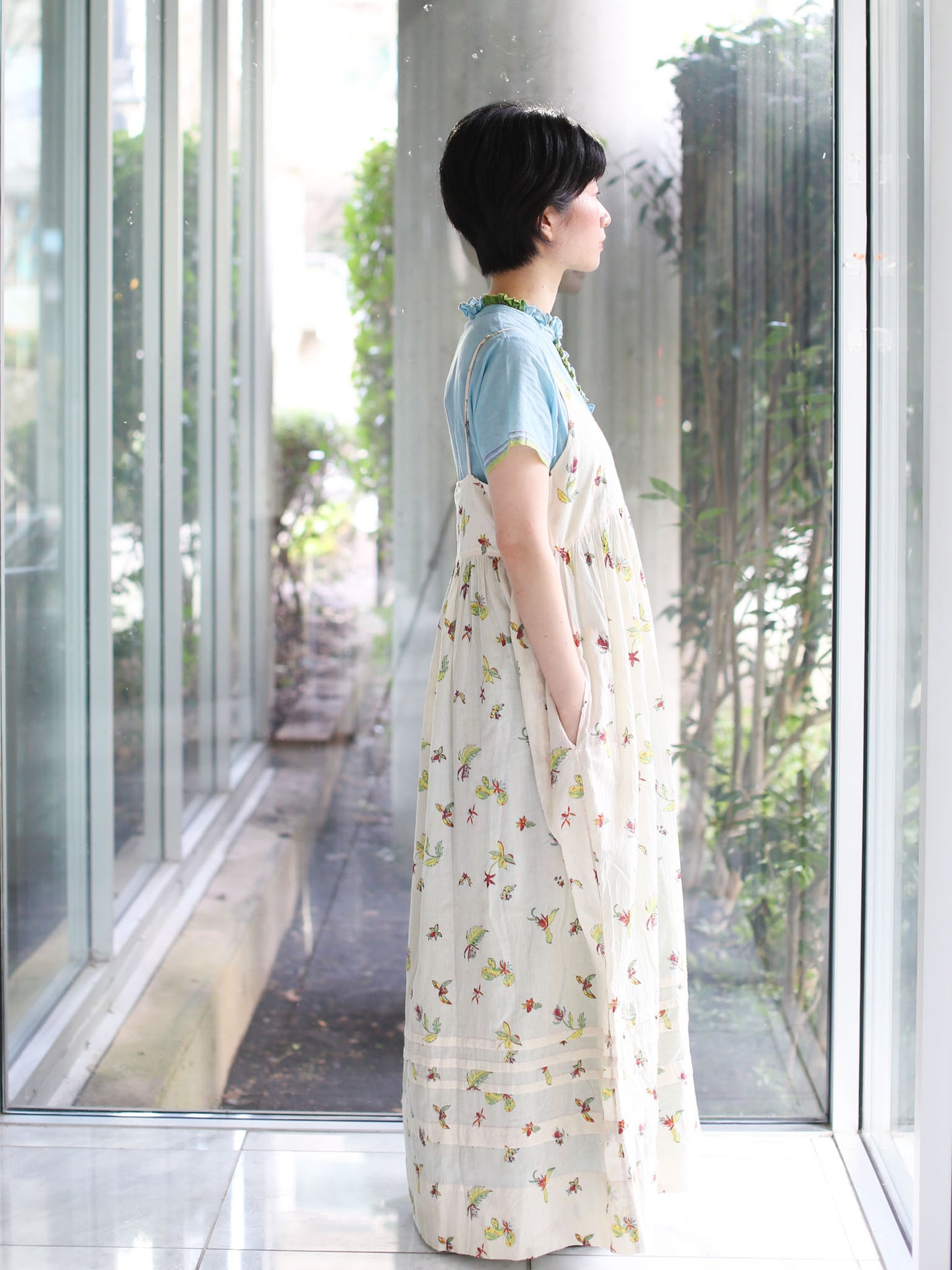 Injiri Herbarium Slip Dress - 180
