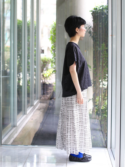 Aequamente Dot Pattern Shirt - Black 26130