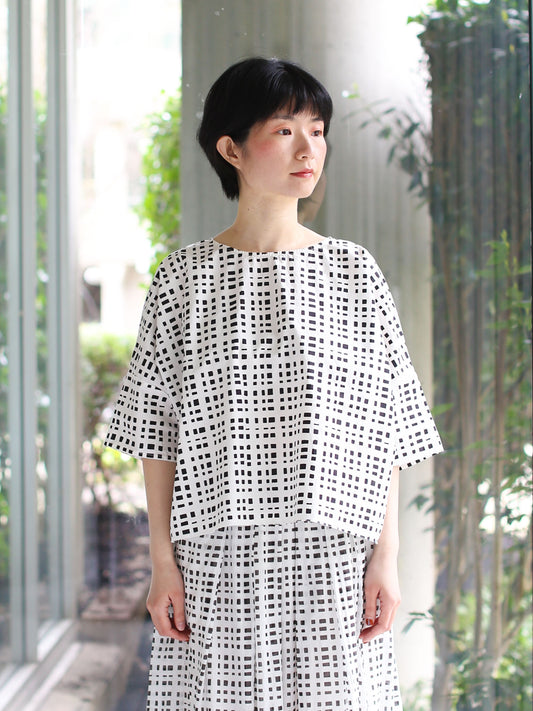Hannoh Wessel Shirt Skylar - Black Check